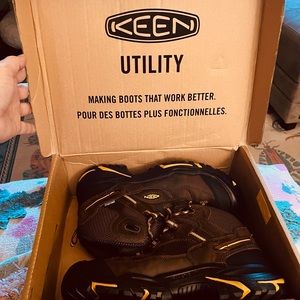 Keen Braddock Mid WP (Steel Toe) work boots